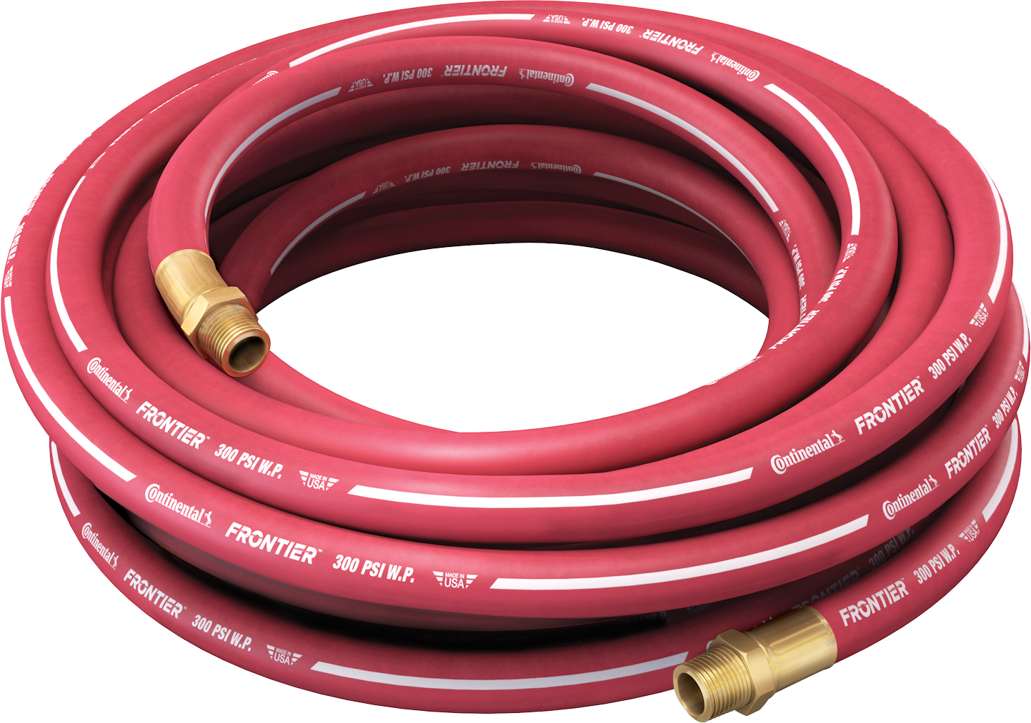 RED RUBBER 1 in. ID X 1.43 in. OD 250PSI POLY AIR