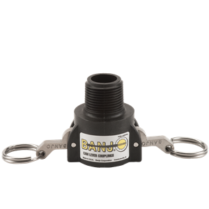 CAM LOCK (B) 3/4" FEMALE COUPLER X 3/4" MALE NPT