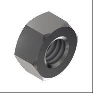 5/16 - 18 Finished Hex Nut Zinc
