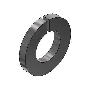 5/16" MEDIUM SPLIT LOCK WASHER ZINC
