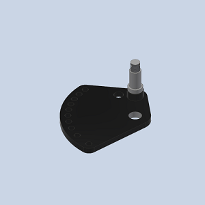 COULTER BRACKET AND SPINDLE WELDMENT