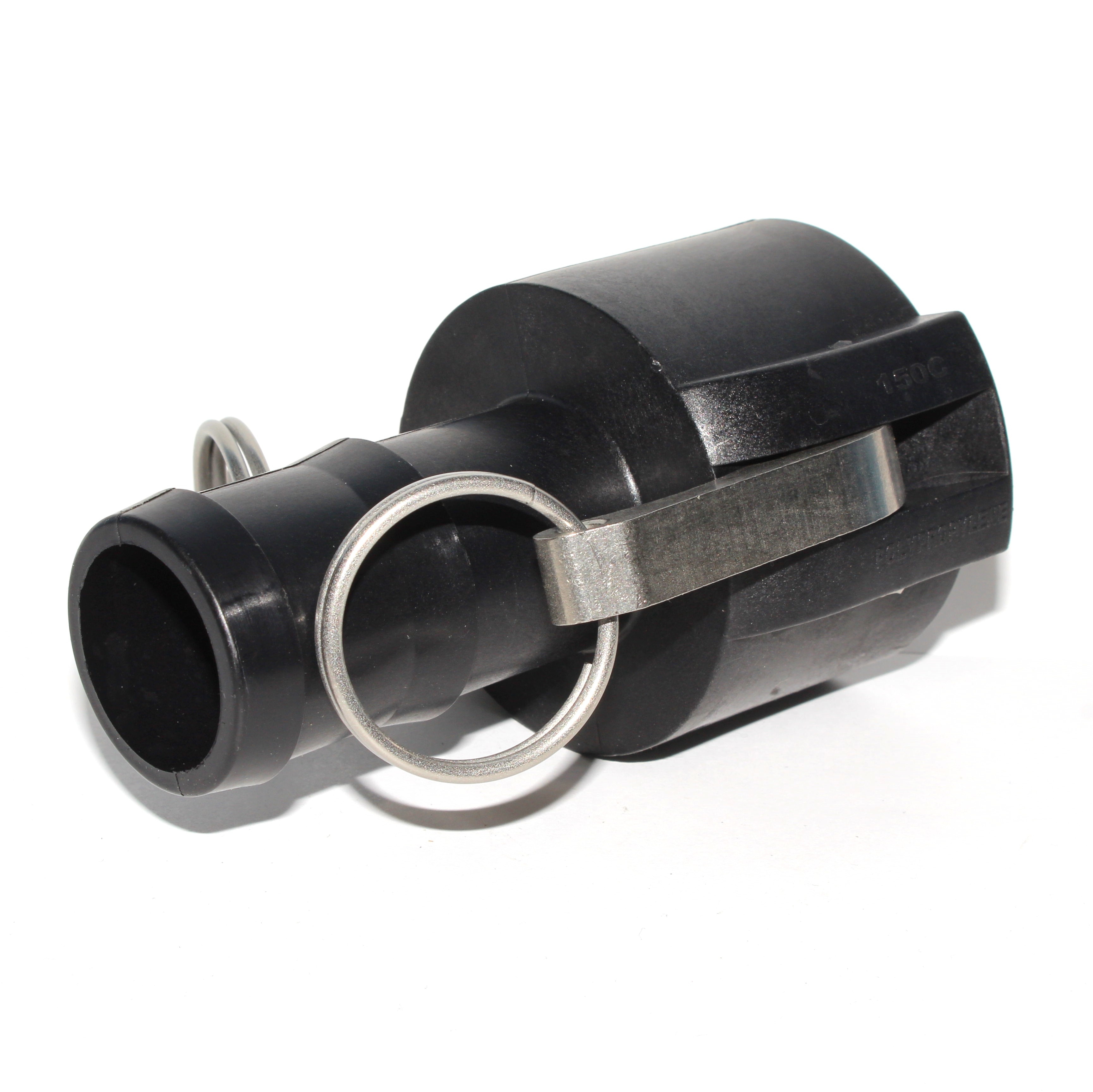 1-1/2" FEMALE COUPLER X 1-1/2" HOSE BARB POLY
