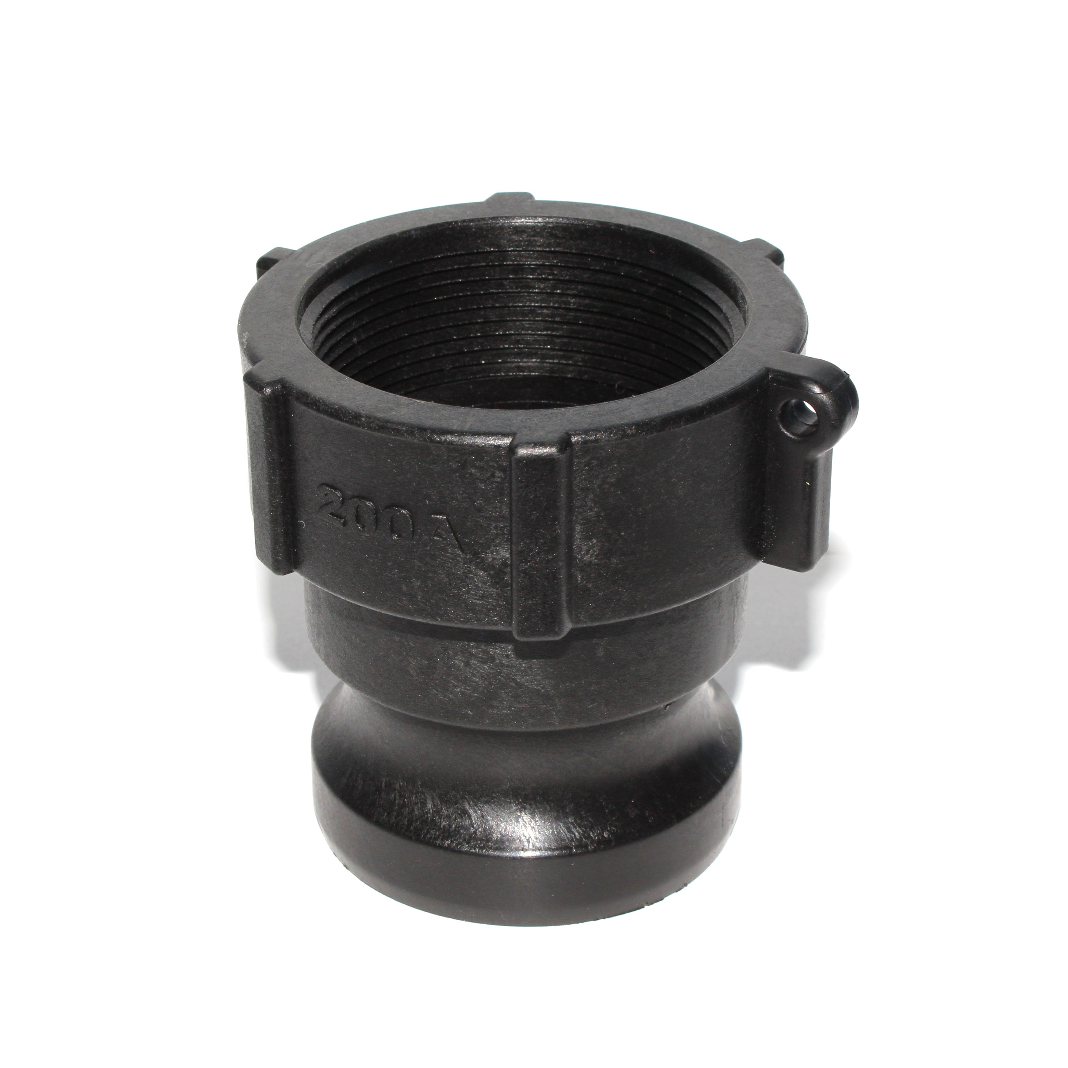 2" MALE ADAPTER X 2" FEMALE THREAD POLY