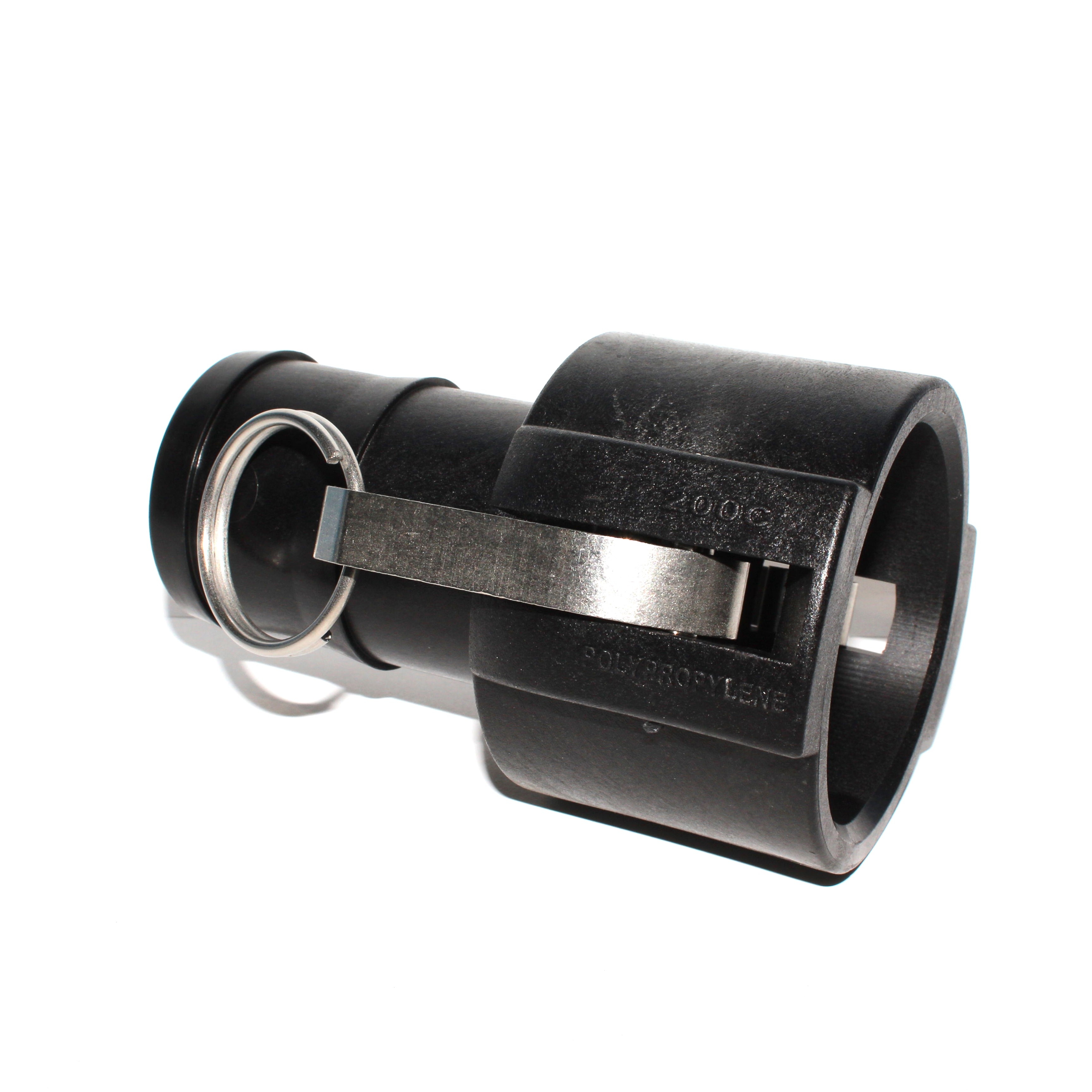 2" FEMALE COUPLER X 2" HOSE BARB POLY