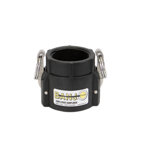 2" FEMALE COUPLER X 2" FEMALE THREAD POLY