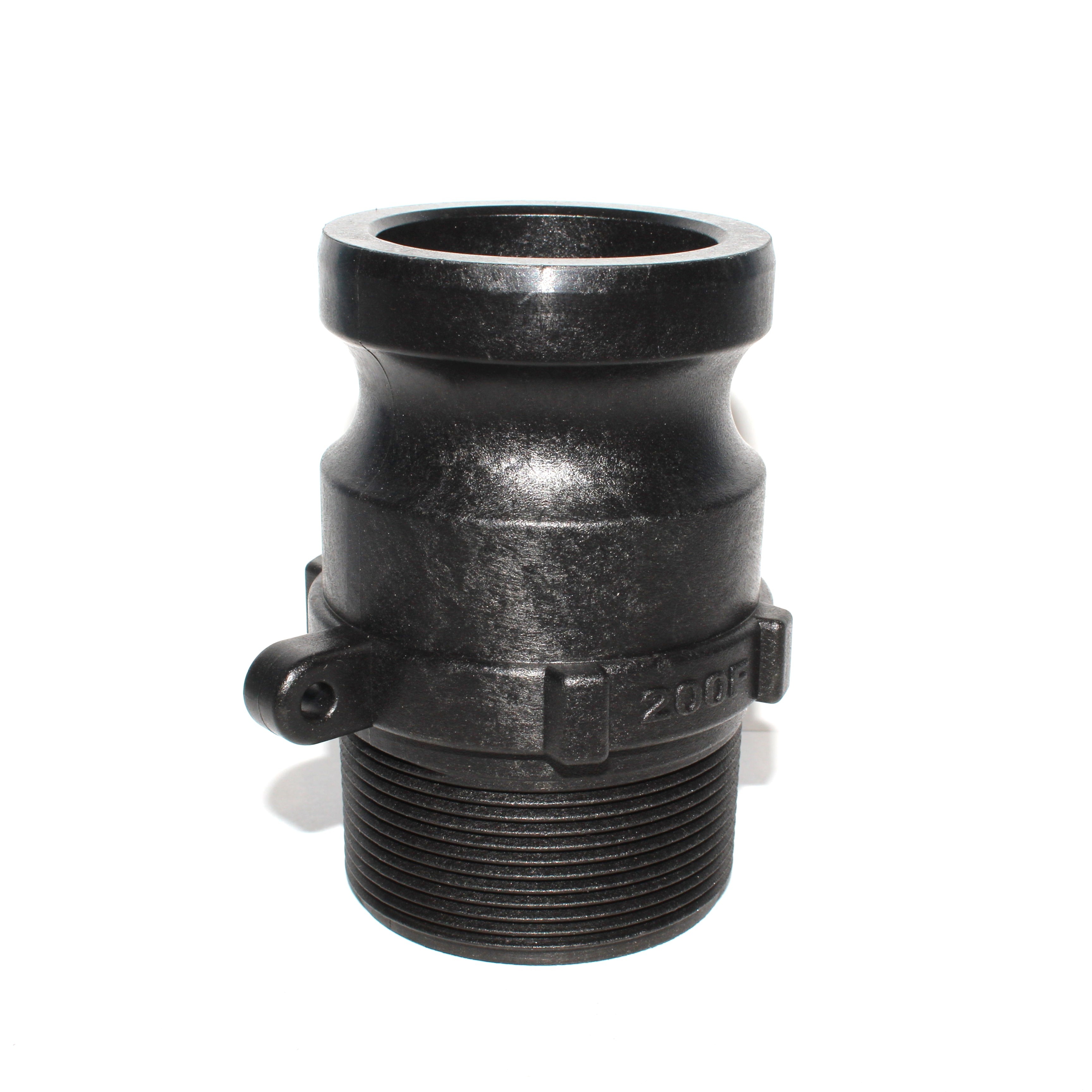 2" MALE ADAPTER X 2" MALE THREAD POLY
