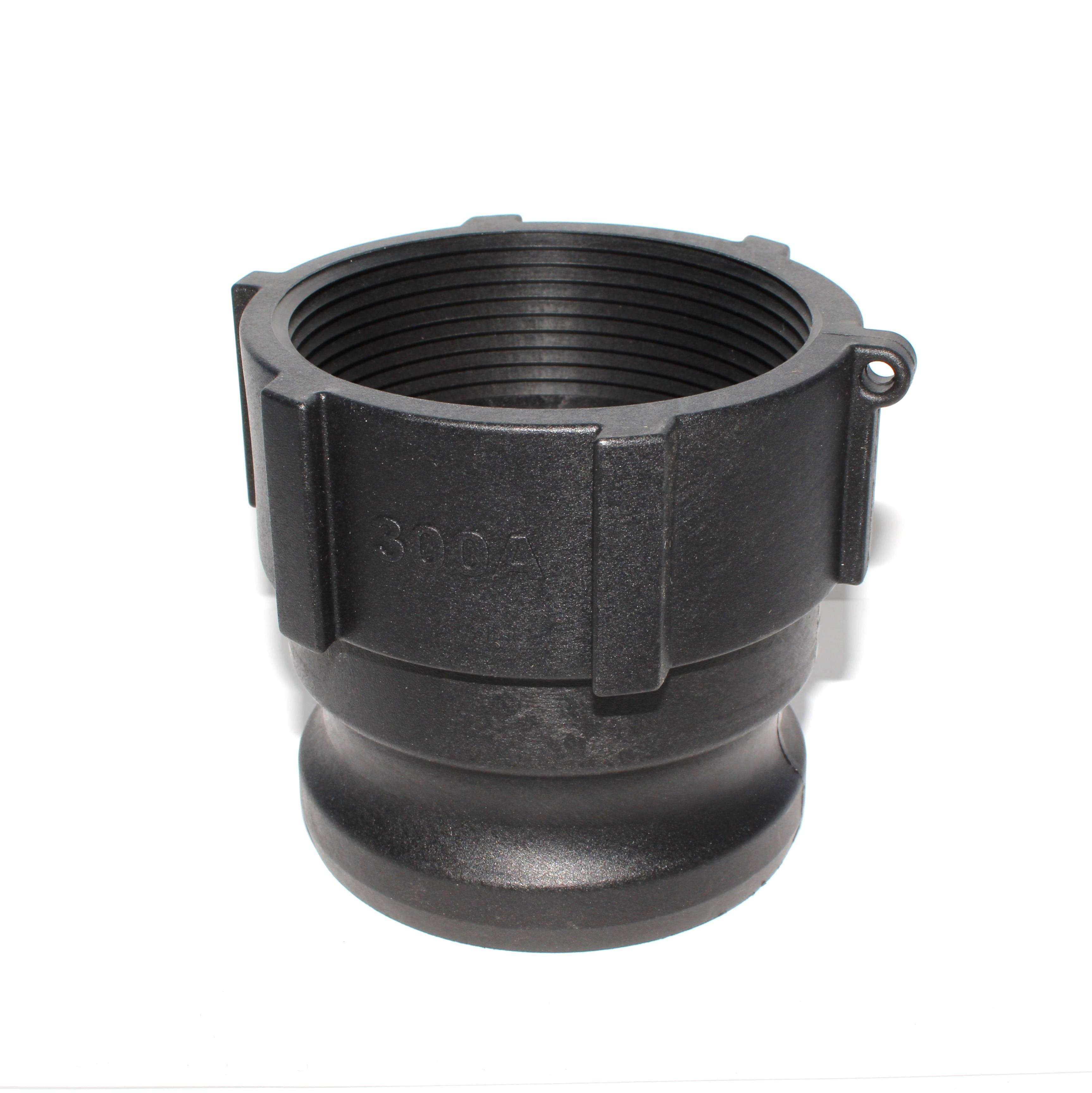 3" MALE ADAPTER X 3" FEMALE THREAD POLY
