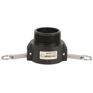3" FEMALE COUPLER X 3" MALE THREAD POLY