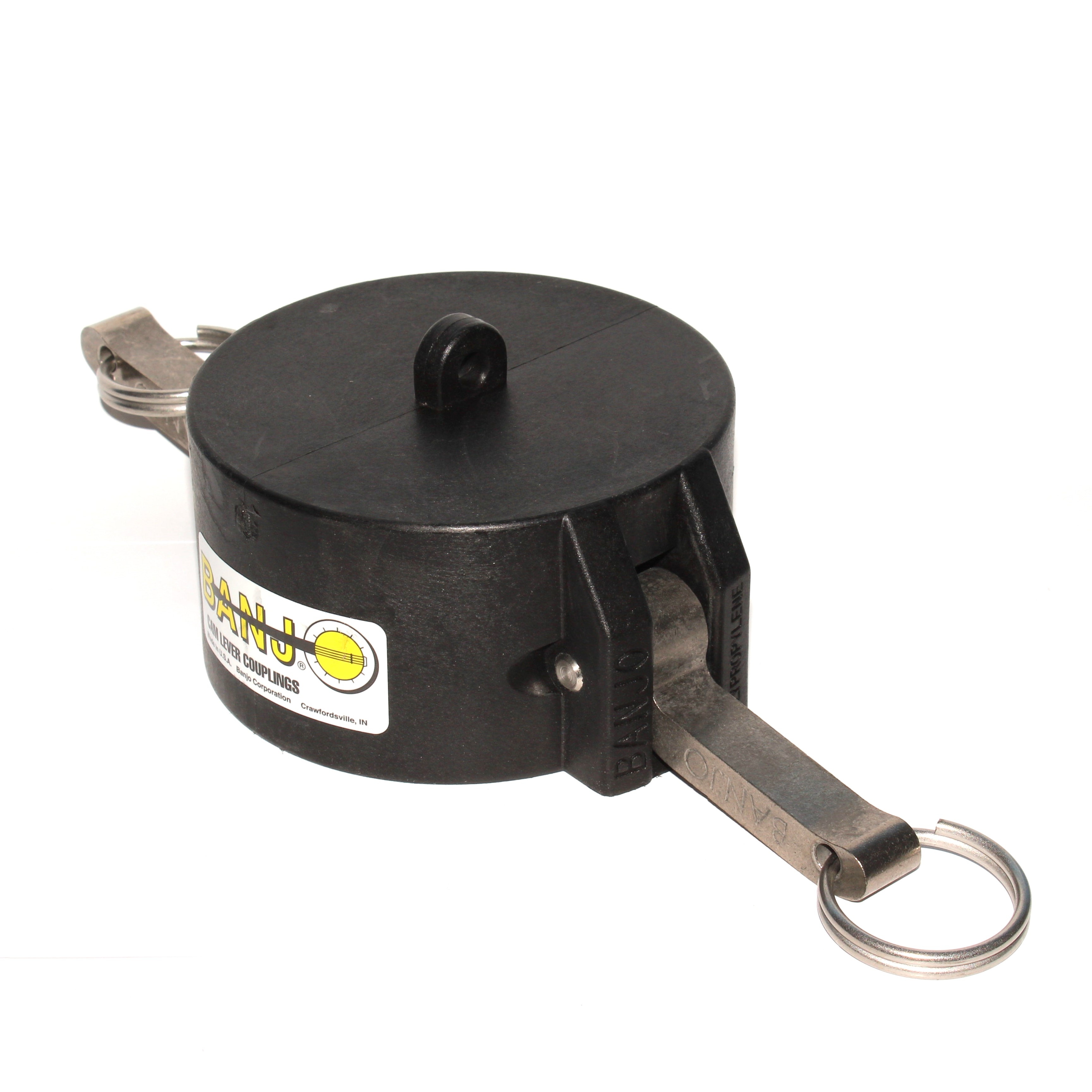 3" CAP X MALE ADAPTER POLY