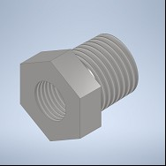 REDUCEBUSH:1/4"MPTx1/8"FPT