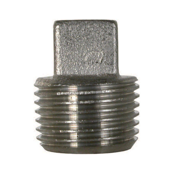 SQ. HEAD PLUG:1/4"MPT