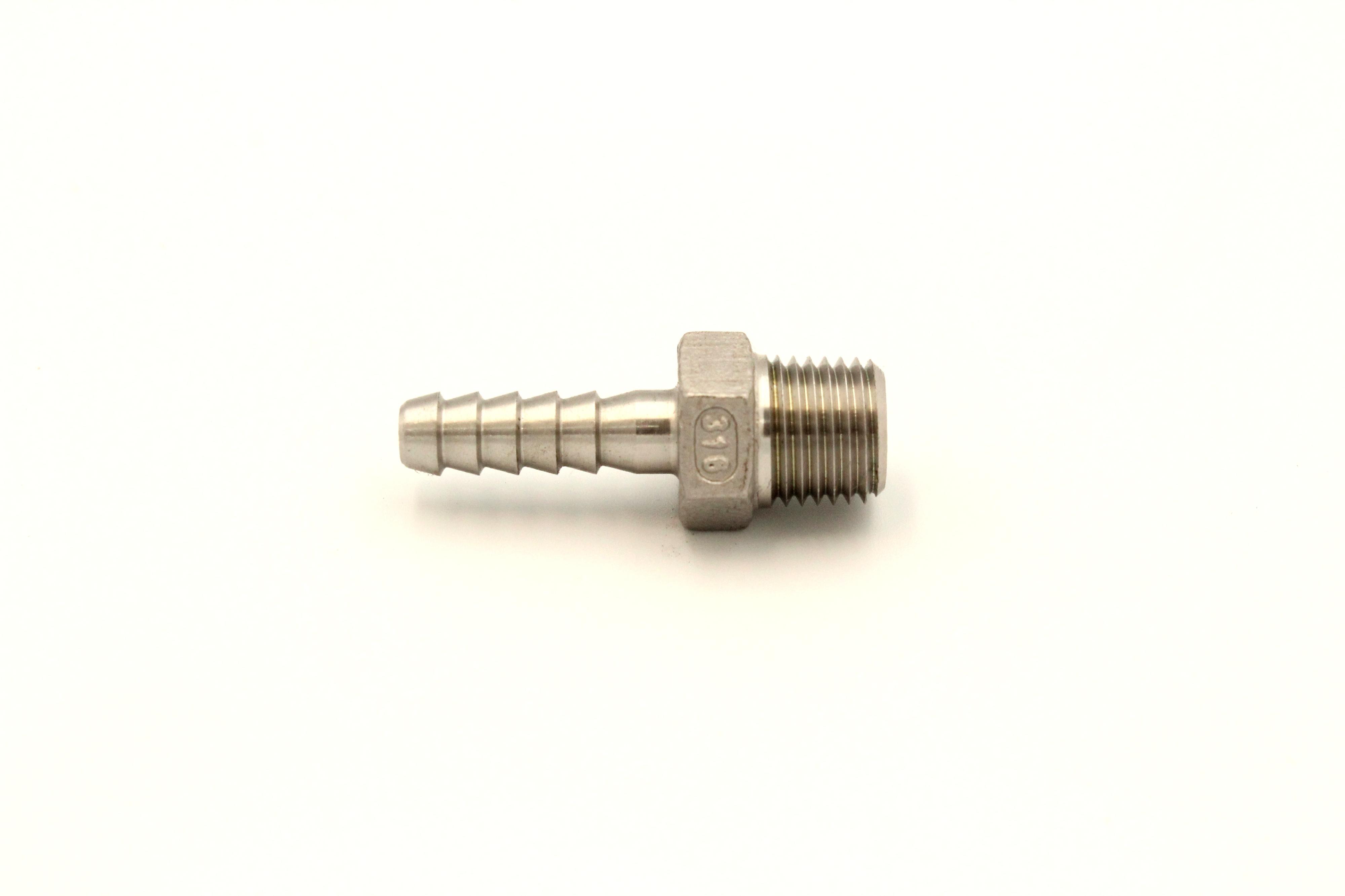 FITTING: 1/4"MNPTx1/4"HB