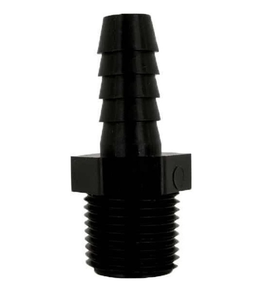 1/4"MNPTX 1/4" HB POLYPRO