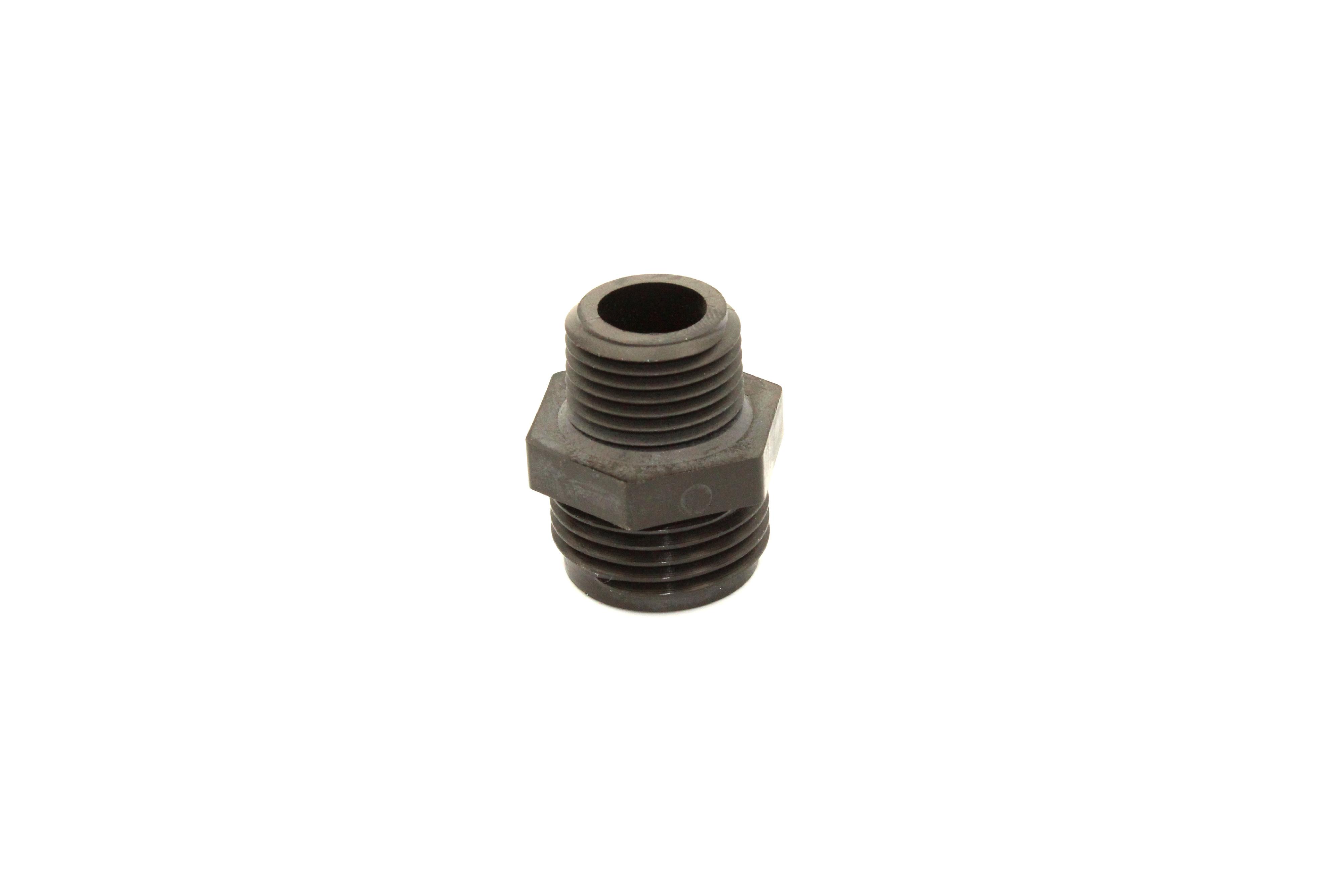 3/4MGHT X 1/2"MNPT PP STR