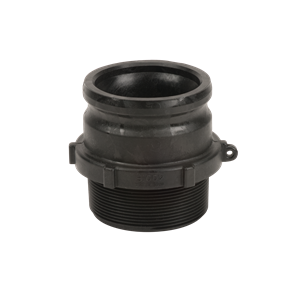 4" MALE ADAPTER X 4" MALE THREAD POLY