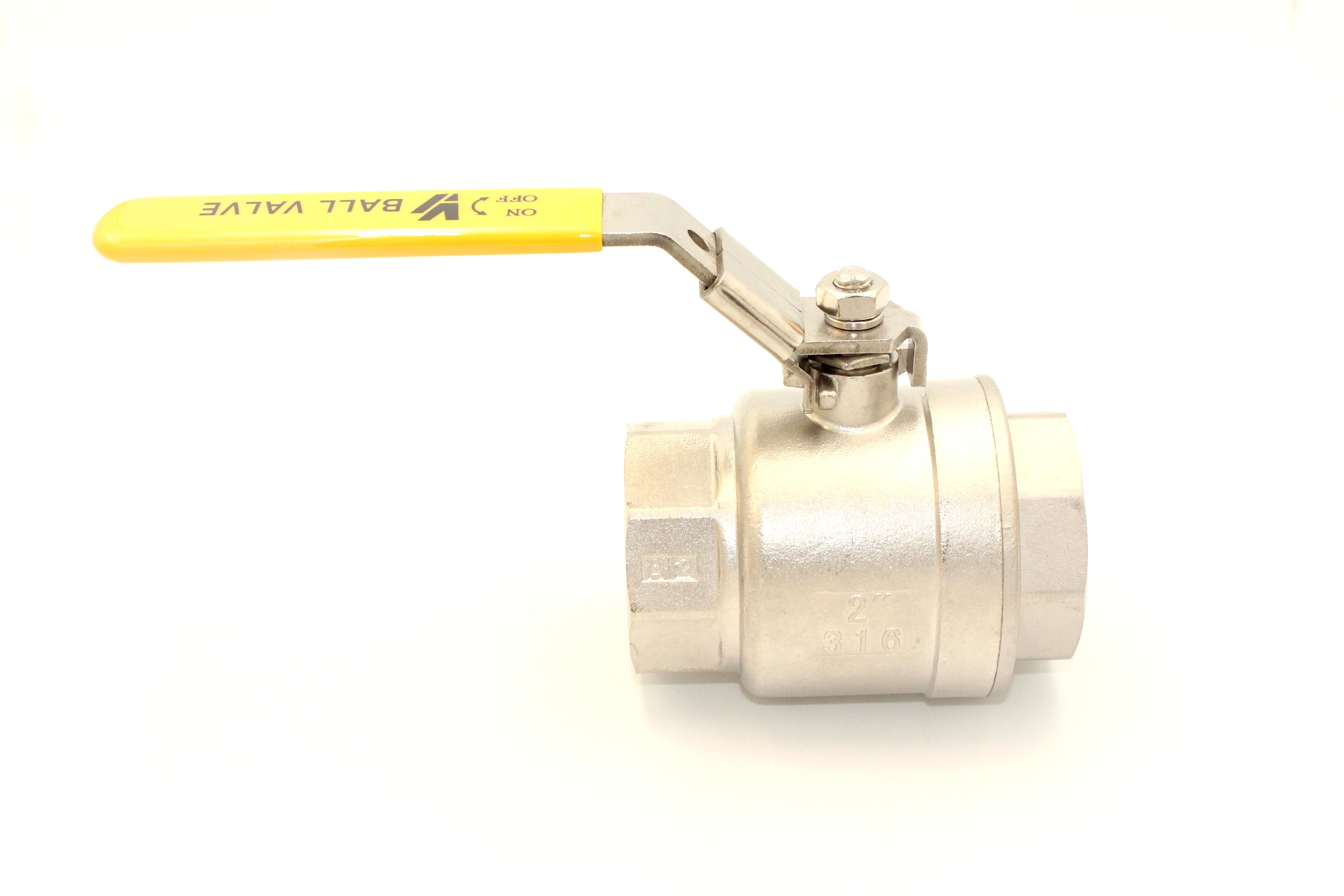 SS BALL VALVE-2"-2PC