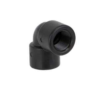 3/8" 90 deg POLY PIPE ELBOW