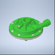 PUMP ENGINE DRIVEN 3/4"x1" POLY