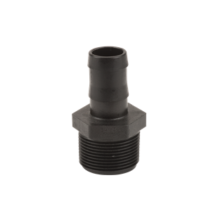 1-1/4" MALE THREAD X 1" HOSE BARB