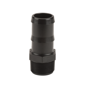 1-1/4" MALE THREAD X 1-1/2" HOSE BARB