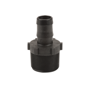 1-1/2" MALE THREAD X 1" HOSE BARB
