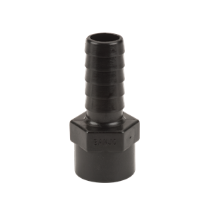 1" FEMALE THREAD X 1" HOSE BARB