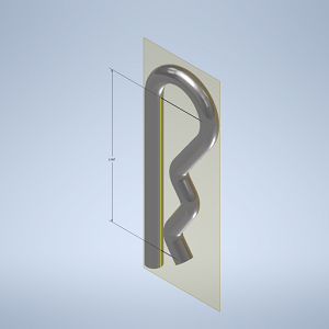 5/16" DIA HAIRPIN CLIP