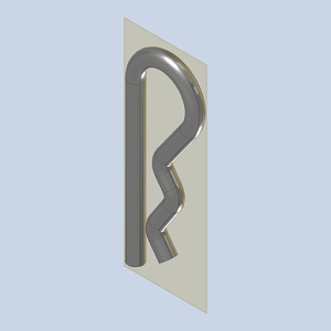 5/16" DIA HAIRPIN CLIP