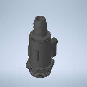 3/4" HOSE BARB X 1" MALE NPT MICRO VALVE