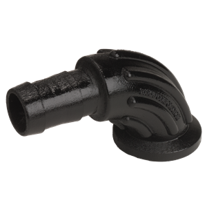 1" FLANGE X HOSE BARB SWEEP
