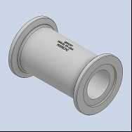 2" X 2" FLANGE X 1-1/2" LONG