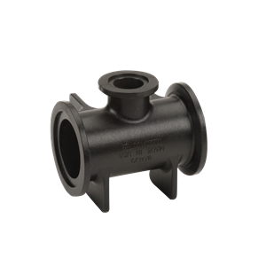 2" FULL PORT X 1" FLANGED TEE