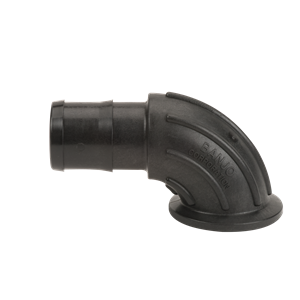 2" FP FLANGE X HOSE BARB SWEEP