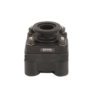 1" FLANGE X 1" FEMALE THREAD BOLTED TANK FITTING W/E