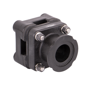 2" FLANGE X 2" FEMALE THREAD BD BOLTED TANK FITTING