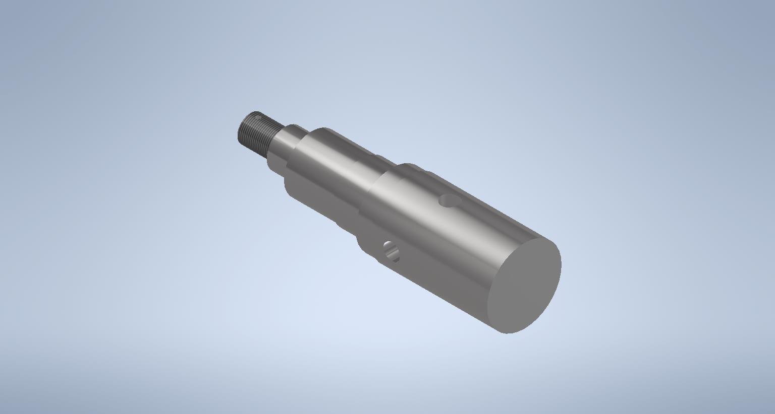 SPINDLE FOR HA1010-3, 3.5"DIA, 12.625" OAL, SINGLE 3/4" HOLE