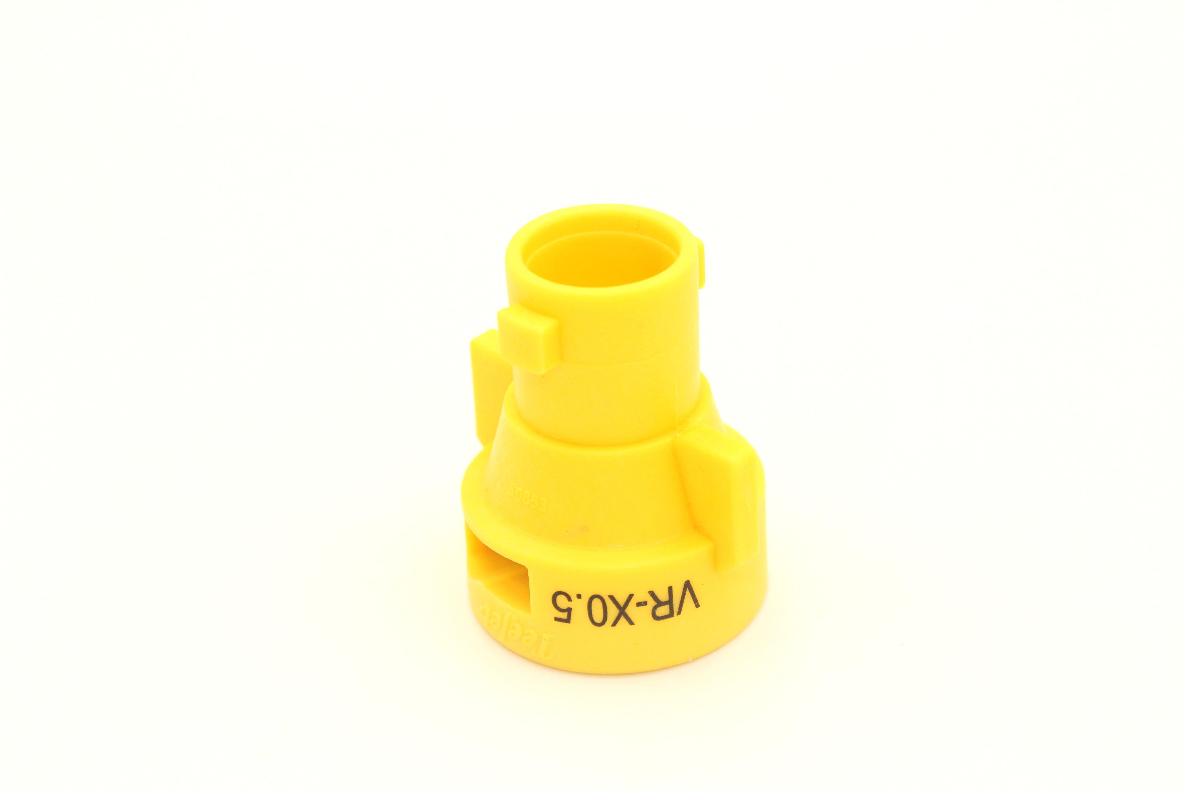 VARIABLE RATE QJ LESS HOSE BARB/YELLOW X0.5