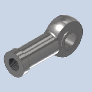 ROD END, 1/2 NF