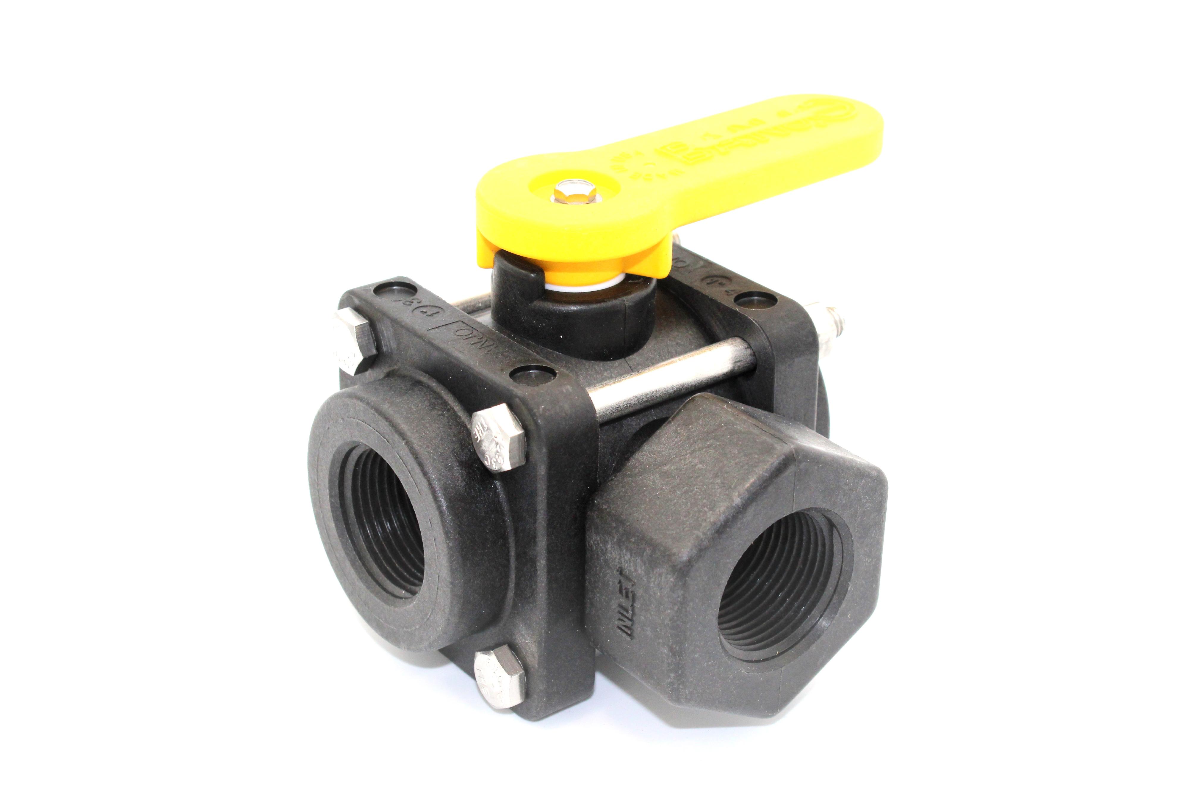 1" 3-WAY SIDE LOAD VALVE