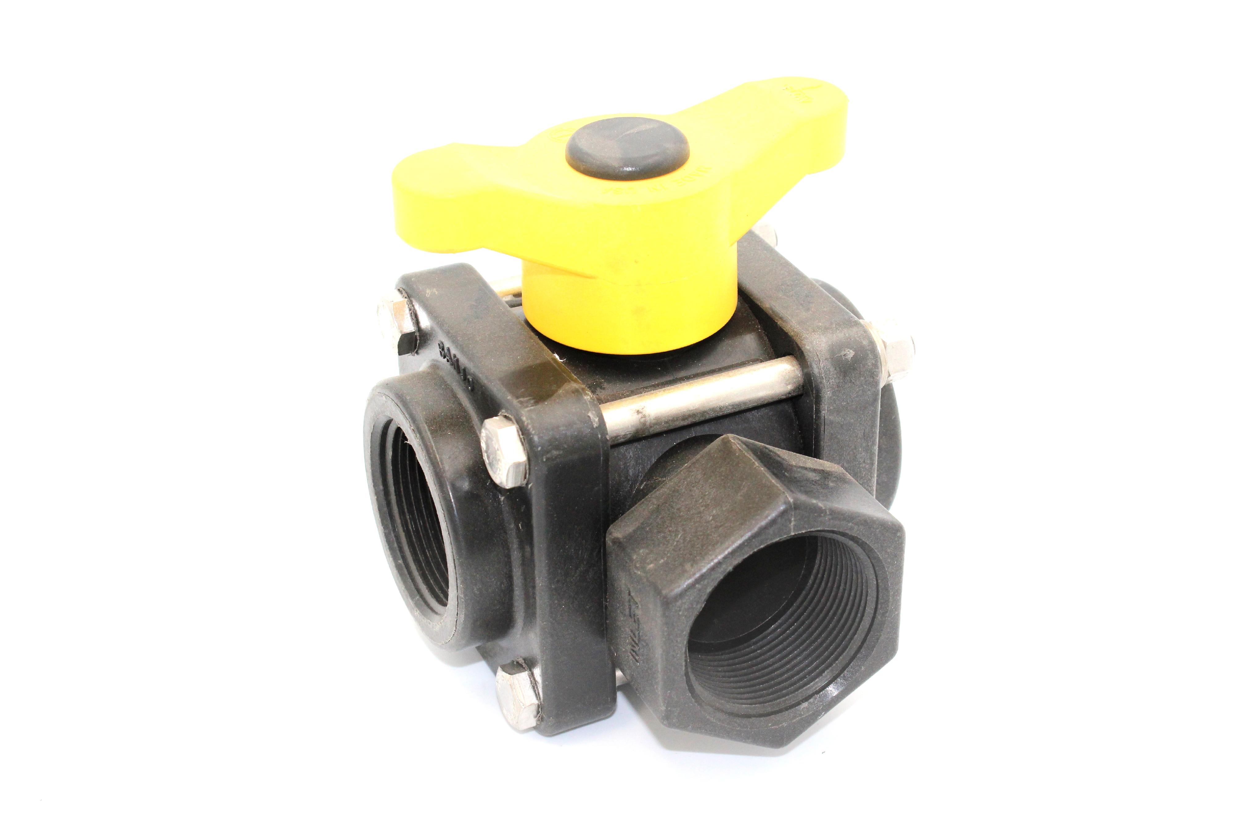 1-1/2" 3-WAY SIDE LOAD VALVE